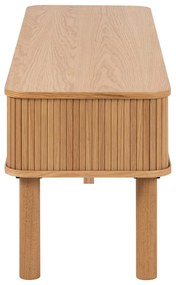 Natúr színű TV-állvány tölgyfa dekorral 140x45 cm Langley – Actona