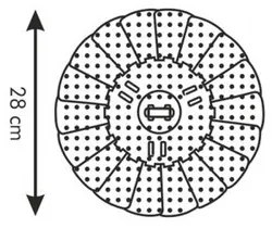 Tescoma PRESTO gőz ventilátor, átmérő: 28 cm