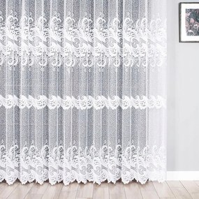 Iwona mintás 049312 méret 200x250cm jacquard függöny, egyenes (szegélyekkel)