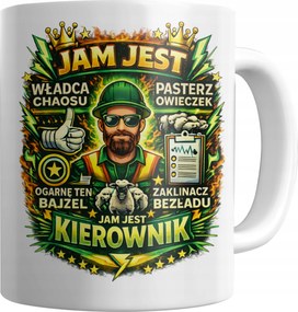 Fehér Bögre A Vezetőnek Ajándékba Én Vagyok A Bárány Pásztor Vezetője