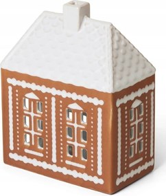 Karácsonyi gyertyatartó, Mézeskalács 15 cm, Kähler