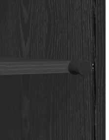 Széf Musta tammi 35 x 37 x 76 cm Faanyag