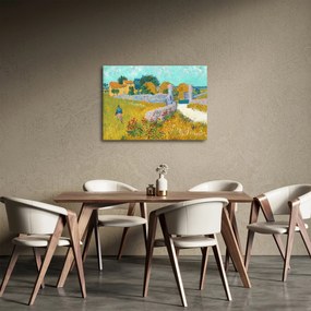 Kép - Vincent van Gogh, Farmhouse in Provence, reprodukciók (70x50 cm)