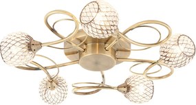 Endon AHERNE 73757 Plafonlámpa 5x33W/G9 IP20