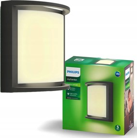 Kerti fali lámpa Kültéri Led homlokzati lámpa 12W 2700K IP44 Philips