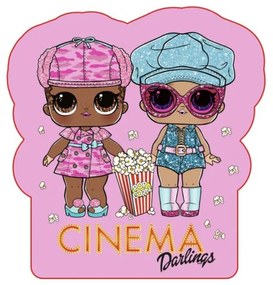 LOL Surprise Cinema formapárna, díszpárna 31x38 cm