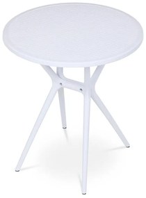 Kerti Műanyag Asztal, Fehér. DT-X7007 WT