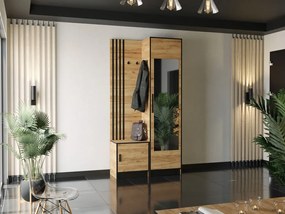 ROJ 11 Plus Előszobafal 106,4cm, Arany Tölgy