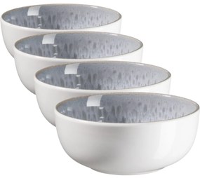 Mäser Lunaria szürke tálkészlet, 12 cm, 4 db, 12 cm