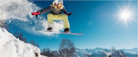 Kép - Snowboardos (120x50 cm)