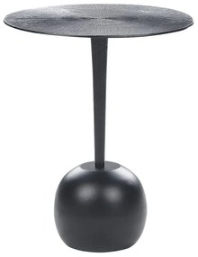 Fekete fém kisasztal EUCLA Beliani