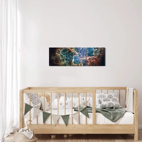 Kép - Rák-köd (órával) (90x30 cm)