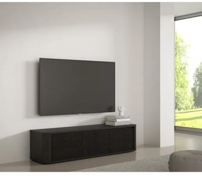 INAR fekete TV-asztal