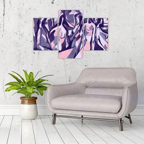 Kép - absztrakt nők (90x60 cm)
