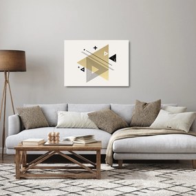 Üveg kép - Geometriai formák N⁰4 (70x50 cm)
