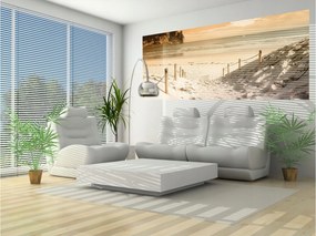 Fotótapéta Tengerpart Naplemente Pihenés Természet Nyugalom 250x104 +ragasztó