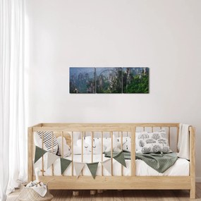 Kép - Zhangjiajie Nemzeti Erdei Park (órával) (90x30 cm)