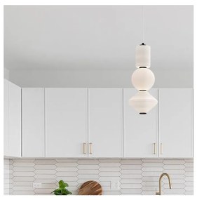 Alora Mood ALM-BIJOU-P3-MB - LED csillár kábelen BIJOU LED/20W/230V 3000K fekete