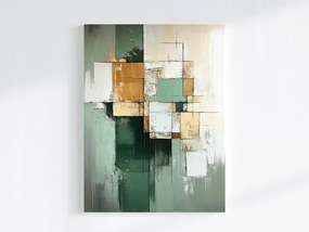 Vászonkép Canvas Absztrakt 3D Textúra Szerkezet Geometria 75x100