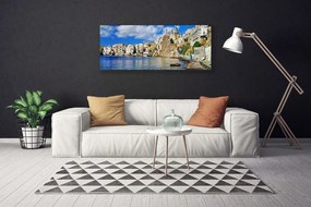 Vászonkép falra Sea város építészet 100x50 cm