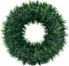 Karácsonyi Koszorú XXL Ajtódísz Lucfenyő Fenyő