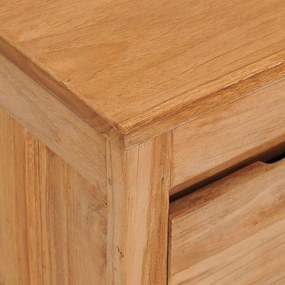 tömör tíkfa TV-szekrény 100 x 30 x 35 cm