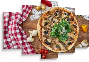 Pizza képe (150x105 cm)
