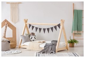 Mila TP házikó gyerekágy borovi fenyőfából, 80 x 160 cm - Adeko
