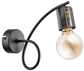 Fali lámpa TANGO 1xE27/15W/230V fekete