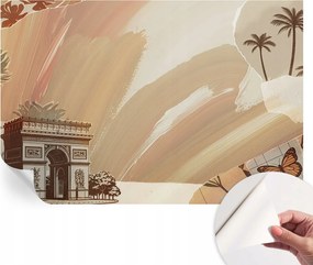 Modern öntapadós fali fotótapéta Egzotikus utazás 104x70 cm