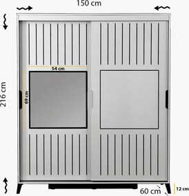 Pasific Home Fuga 150 - Walnut