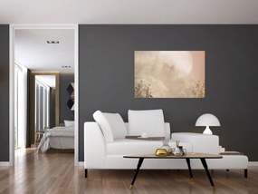 Kép - Rózsaszín telihold (90x60 cm)