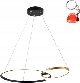 Lenyűgöző Led gyűrűs függőlámpa Rando 20002P-GD Zuma Line Ajándék