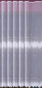 Mg Függöny jacquard 618/353 Fehér 350x250cm Kész Bt