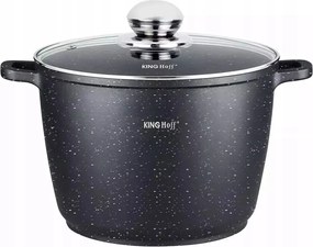 Márvány fazék Kinghoff fedővel 6.2L indukciós ajándék