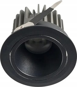 Süllyesztett fürdőszobai Led lámpatest 8W IP54 Pik RL0106-CCT-BK Yaskr