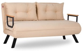 KanapĂ© futon Sandy (bĂ©zs). 1062312
