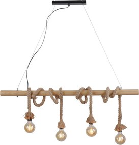 Paul Neuhaus ROPE 15483-18 Függőlámpa 4x15W/E27 IP20