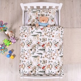 EMI Lola karácsonyi pamut ágyneműhuzat, Gyerekgarnitúra 90x130 + 45x65