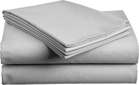 Pamut lepedő világosszürke 140x240 cm