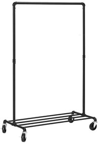 Ruhataró állvány, fekete