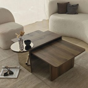 Luna 2 - Bronze, Walnut