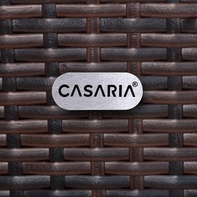 Deuba Berlin 1+8 kerti rattan garnitúra - barna/fa