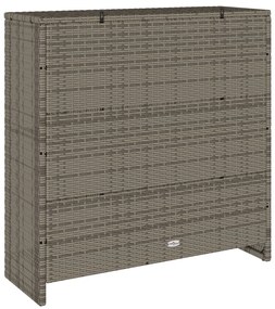 Tárolószekrény Szürke 100x36x102 cm Rattan