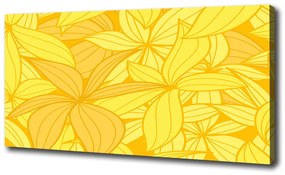 Fali vászonkép Sárga virágok háttér oc-39162100