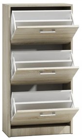 Odell Paula cipősszekrény, 60x116x28 cm, sonoma