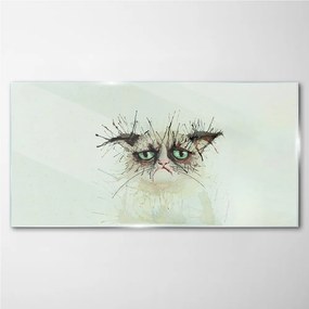 Üvegkép Akvarell macskaállat