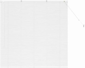 vidaXL Zsalugáter Redőnyök Fehér 130 x 130 cm Alumínium