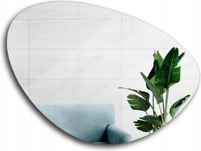 Fürdőszobai tükör szabálytalan Obszidián 131X100 fali