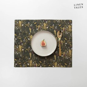 Len tányéralátét 35x45 cm Woodland – Linen Tales